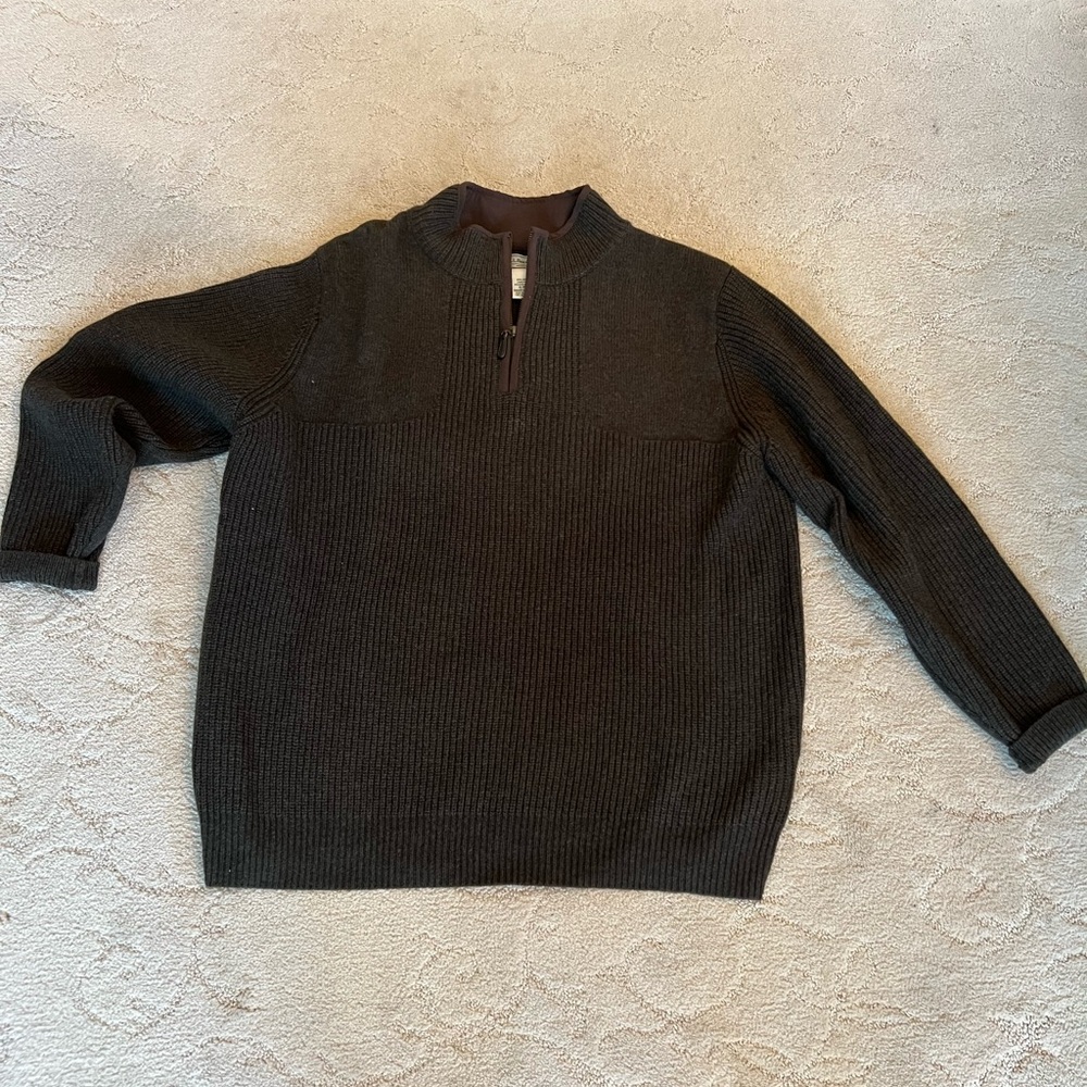 Men's quarter zip sweater - never worn